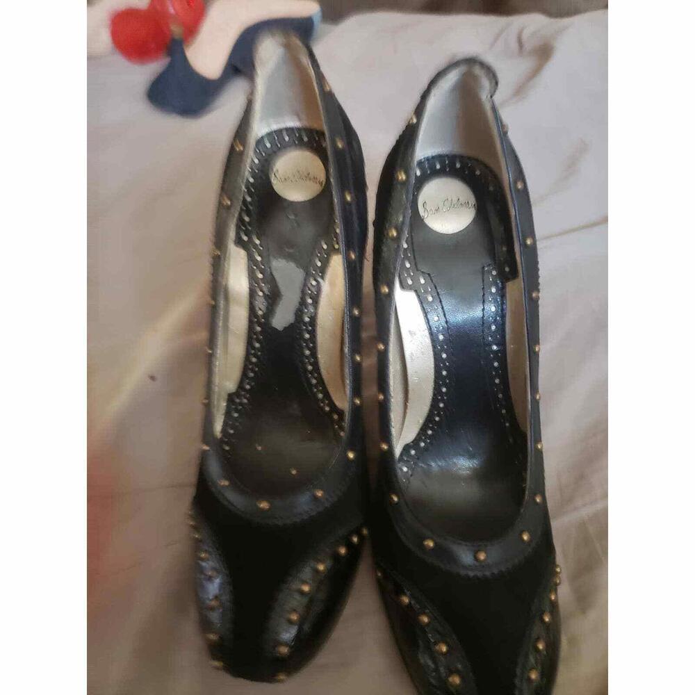 Sam Edelman studded python leather suede unique h… - image 5